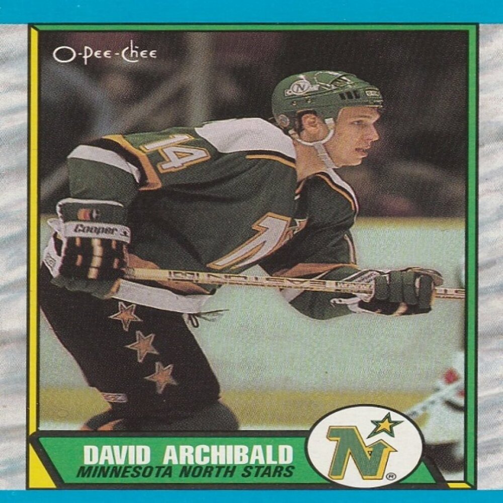 David Archibald - 1989 O Pee Chee Hockey Card
